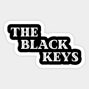 The Black Keys simple design Sticker